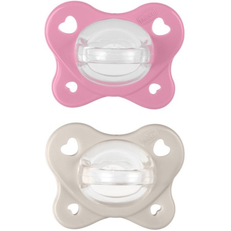 Chicco Dual Soft Succhietto 6-12 Mesi 2 pezzi Chicco Dual Soft Succhietto 6-12 Mesi 2 pezzi