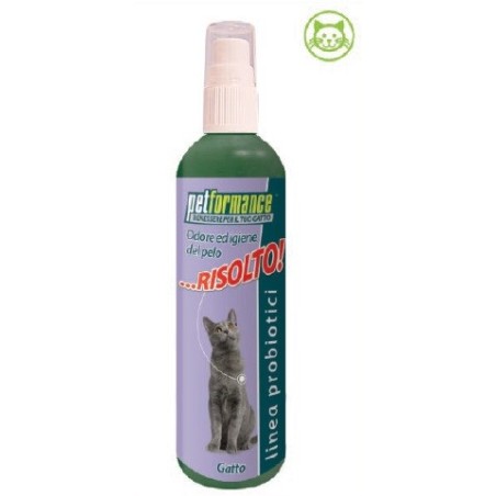 Petformance Risolto Odore ed  Igiene del Pelo Gatto - Spray per gatto