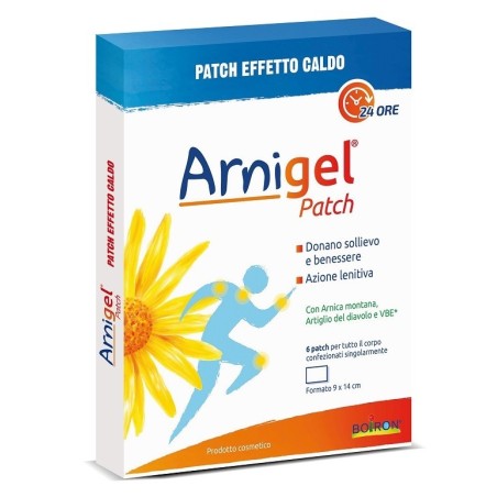 Arnigel Patch Warm Cerotti 6 Pezzi - Sollievo muscolare e mrticolare Arnigel Patch Warm Cerotti 6 Pezzi - Sollievo muscolare e mrticolare