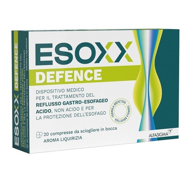 Esoxx Defence 20 Compresse Masticabili - Protezione dal reflusso