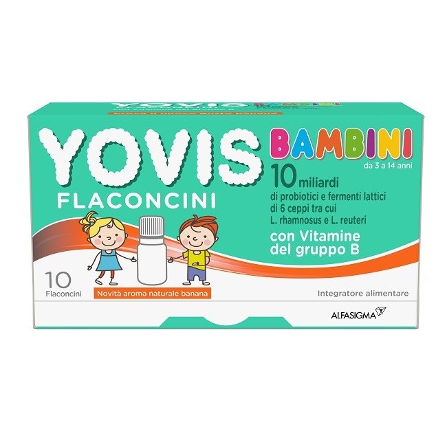 YOVIS BAMBINI BANANA 10 FLACONCINI DA 10 ML