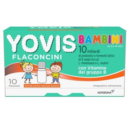 YOVIS BAMBINI BANANA 10 FLACONCINI DA 10 ML YOVIS BAMBINI BANANA 10 FLACONCINI DA 10 ML
