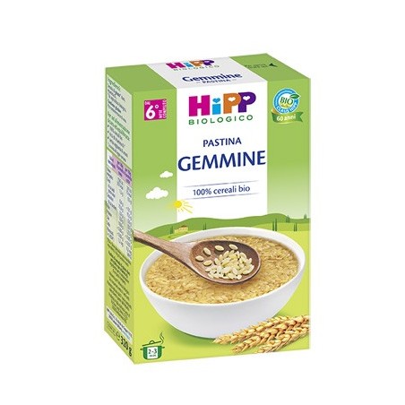 Hipp Biologico Gemmine 320 g - Pastina per Svezzamento Hipp Biologico Gemmine 320 g - Pastina per Svezzamento