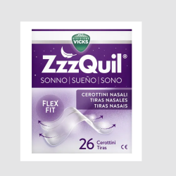 ZZZQuil Cerotti nasali notturni per non russare 26 cerottini confezione risparmio
