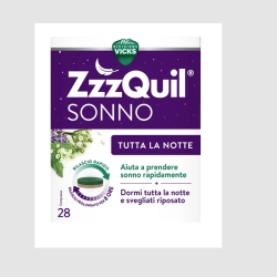 ZZZQuil Sonno tutta la notte - Integratore per il sonno 28 compresse