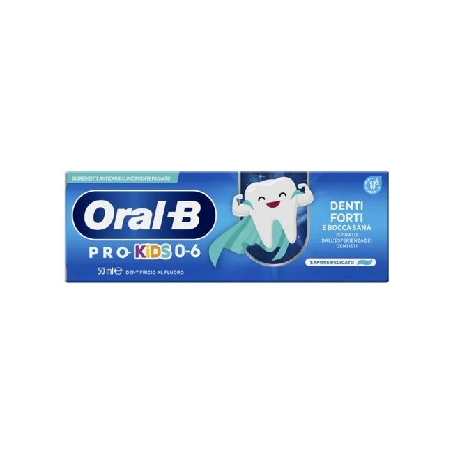 Oral B Kids Dentifricio al fluoro per bambini da 0 a 5 anni 75 ml