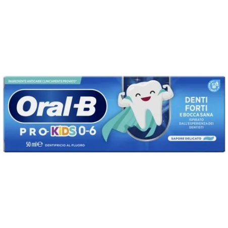 Oral B Kids Dentifricio al fluoro per bambini da 0 a 5 anni 75 ml Oral B Kids Dentifricio al fluoro per bambini da 0 a 5 anni 75 ml