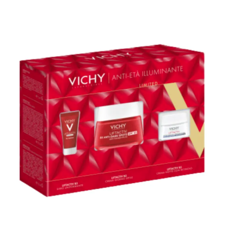 Vichy Liftactiv B3 cofanetto - Siero 5 ml + Crema giorno 50 ml + Crema notte 15 ml Vichy Liftactiv B3 cofanetto - Siero 5 ml + Crema giorno 50 ml + Crema notte 15 ml