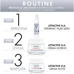 Vichy Liftactiv HA cofanetto filler - Siero 5 ml + Crema giorno 50 ml + Crema notte 15 ml