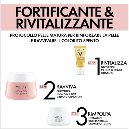 Vichy Neovadiol Rose Platinum cofanetto crema giorno 50 ml + siero e crema notte omaggio Vichy Neovadiol Rose Platinum cofanetto crema giorno 50 ml + siero e crema notte omaggio