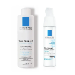 La Roche Posay Toleriane Dermallergo cofanetto Crema 40 ml + Detergente 15 ml omaggio