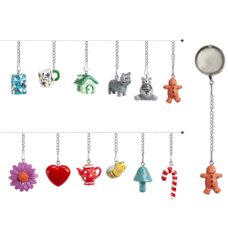 Neavita Filtro a sfera in acciaio per the e tisana 1 pezzo forme assortite Neavita Filtro a sfera in acciaio per the e tisana 1 pezzo forme assortite