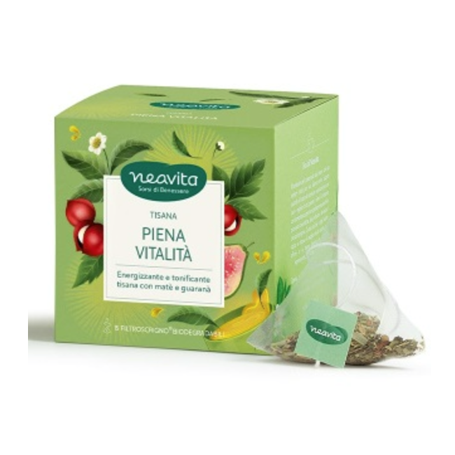 Neavita Tisana Piena Vitalità 15 filtroscrigno