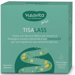 Neavita TisaLass 18 filtroscrigno - Tisana per la regolarità intestinale