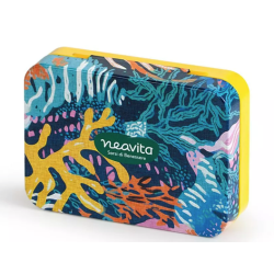 Neavita 3 filtroscrigno tisana e ibisco in scatoletta di latta