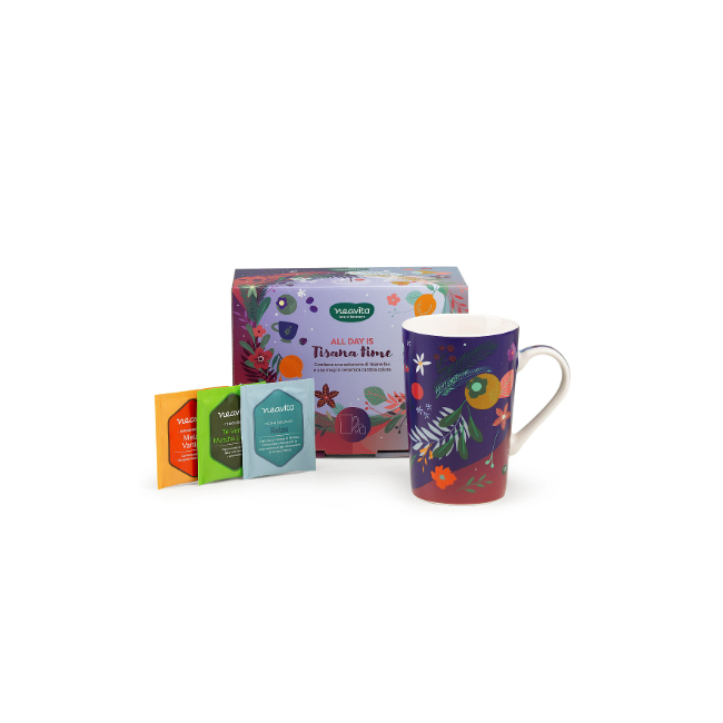 Neavita Cofanetto tisana time - Mug thermos 300 ml + 4 filtro biologici