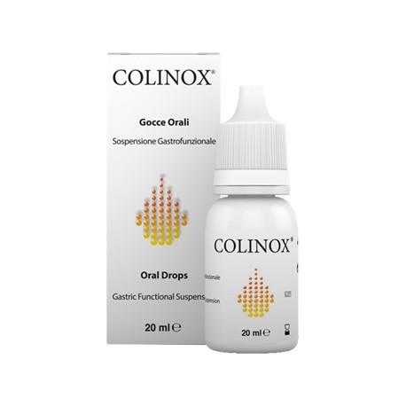 COLINOX SOSPENSIONE GASTROFUNZIONALE GOCCE OROSOLUBILI TRATTAMENTO METEORISMO AEROFAGIA COLICHE GASSOSE 20 ML