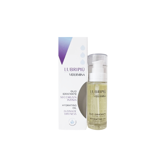Vidermina Lubripiù Olio idratante per massaggio perineale 30 ml