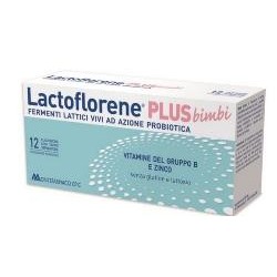 Lactoflorene Plus Bimbi 6 Flaconcini - Fermenti Lattici Vivi per Bambini