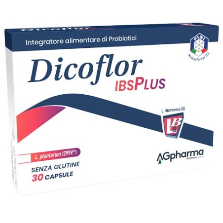 Agpharma Dicoflor Ibsplus 30 Capsule Agpharma Dicoflor Ibsplus 30 Capsule