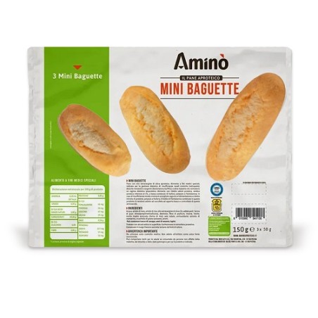 Nove Alpi Amino' Mini Baguette 3 Pezzi Da 50 G Nove Alpi Amino' Mini Baguette 3 Pezzi Da 50 G