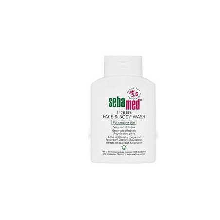 Sebamed liquido sapone viso e corpo per pelle sensibile 200 ml Sebamed liquido sapone viso e corpo per pelle sensibile 200 ml