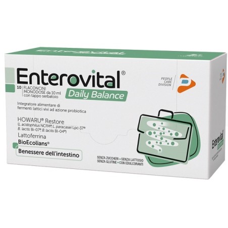 ENTEROVITAL DAILY BALANCE 10 FLACONCINI ENTEROVITAL DAILY BALANCE 10 FLACONCINI