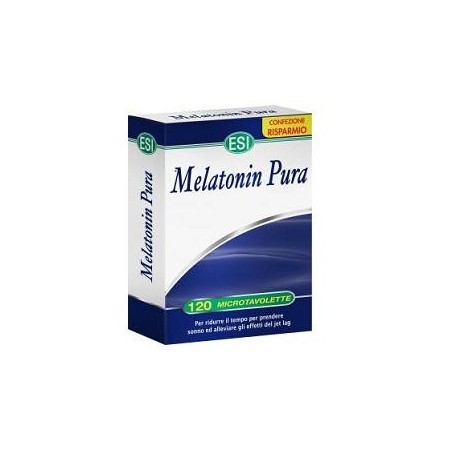 Melatonin Pura 120 Microtavolette - Integratore per i Disturbi del Sonno Melatonin Pura 120 Microtavolette - Integratore per i Disturbi del Sonno