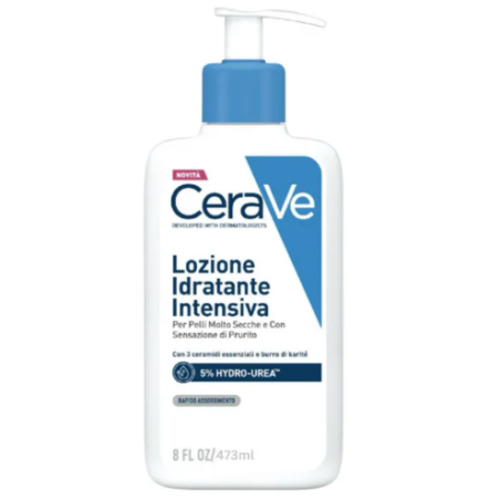 Cerave Lozione corpo idratante intensiva pelli molto secche e con prurito 473 ml Cerave Lozione corpo idratante intensiva pelli molto secche e con prurito 473 ml