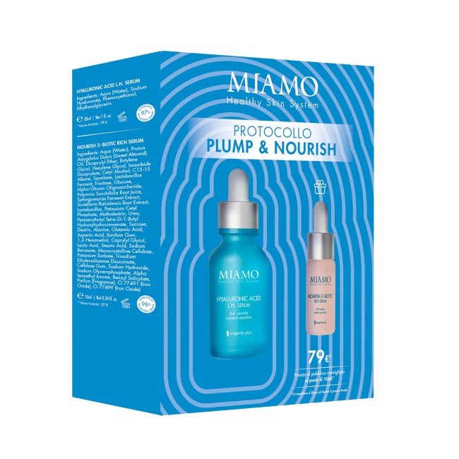 Miamo Disidratazione Hyaluronic Acid 30 ml + Essential Lipids 10 ml