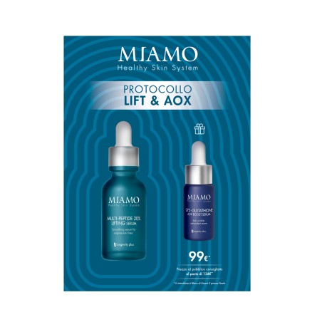 Miamo Lift&Glow - Siero viso ai peptidi e siero glow illuminante Miamo Lift&Glow - Siero viso ai peptidi e siero glow illuminante