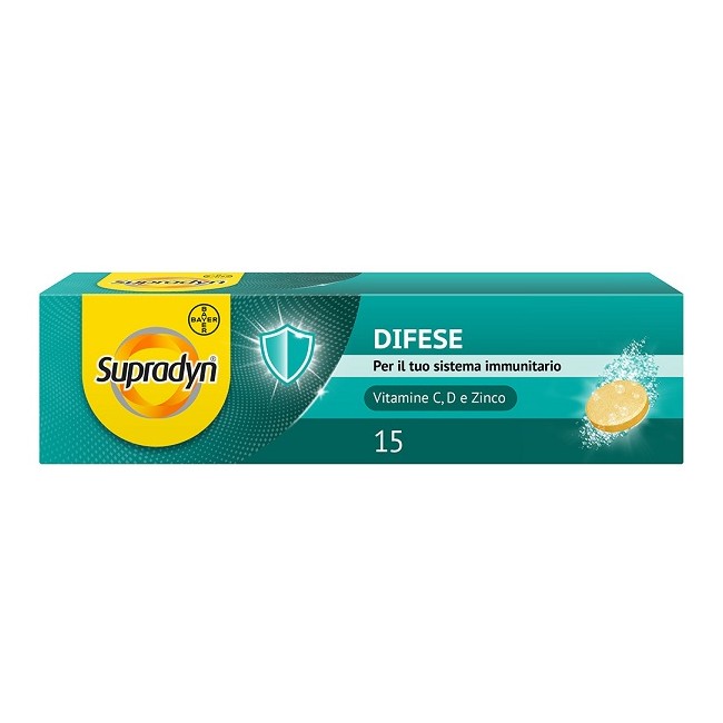 Supradyn Difese - Integratore per il sistema immunitario 15 compresse