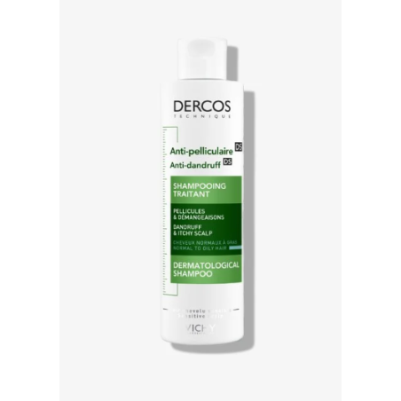 Vichy Dercos shampoo trattante anti-forfora capelli grassi 200 ml Vichy Dercos shampoo trattante anti-forfora capelli grassi 200 ml