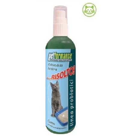 Petformance Risolto Odore ed Igiene della Lettiera del Gatto - Spray Petformance Risolto Odore ed Igiene della Lettiera del Gatto - Spray