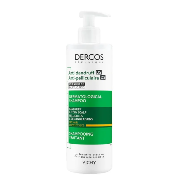 Vichy Dercos DS Shampoo antiforfora trattante per capelli secchi 390 ml
