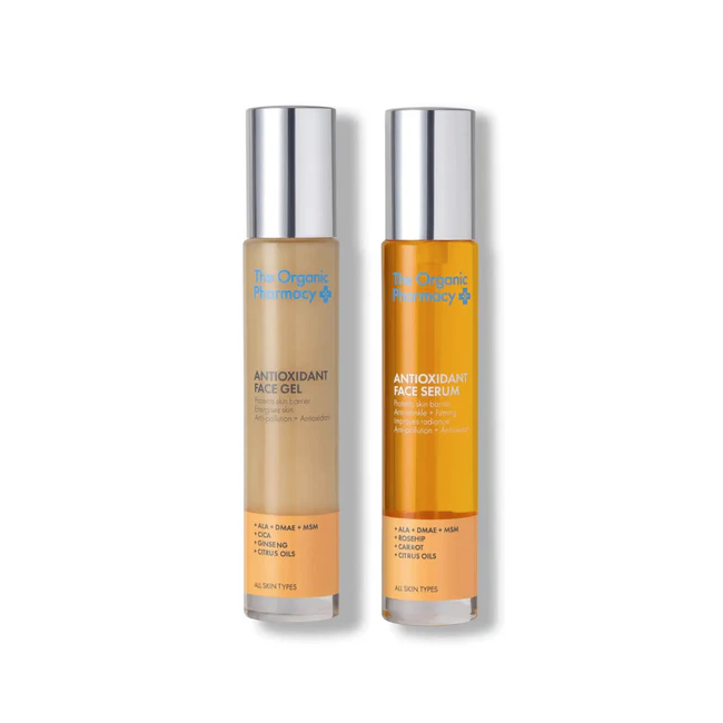 The Organic Pharmacy Antioxidant Duo Siero + Gel viso 2 x 35 ml