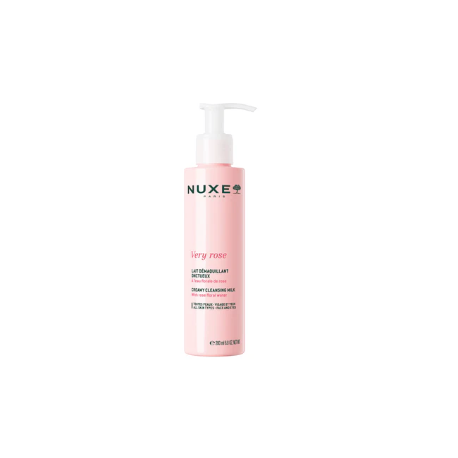 Nuxe Very Rose Latte struccante viso e occhi vellutato 200 ml