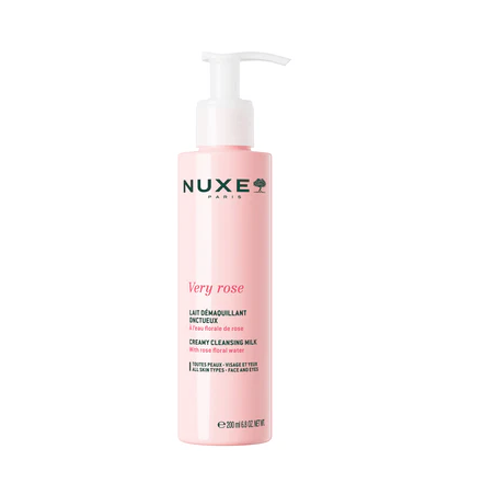 Nuxe Very Rose Latte struccante viso e occhi vellutato 200 ml Nuxe Very Rose Latte struccante viso e occhi vellutato 200 ml