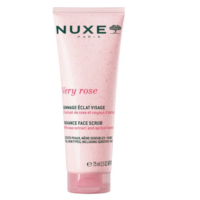 Nuxe Very Rose Radiance face gommage esfoliante illuminante 75 ml