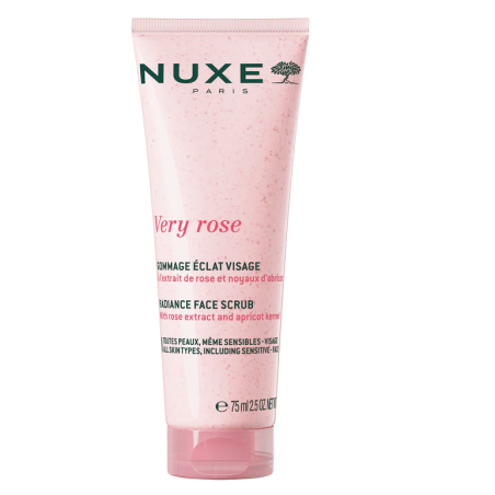 Nuxe Very Rose Radiance face gommage esfoliante illuminante 75 ml Nuxe Very Rose Radiance face gommage esfoliante illuminante 75 ml
