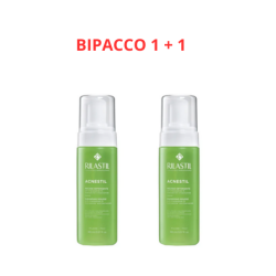 Rilastil Acnestil Mousse Bipacco - Detergente viso pelle acneica 1+1 pack
