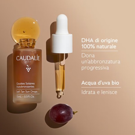 Caudalie Gocce solari autoabbronzanti viso e corpo 15 ml
