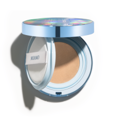 Miamo Second Skin Mesh Cushion Ivory fondotinta solare SPF50+ glow antiox