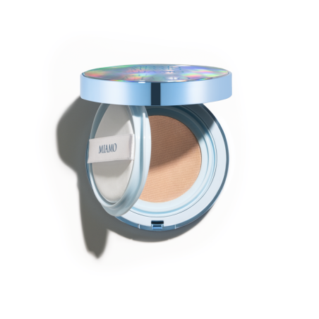Miamo Second Skin Mesh Cushion FAIR fondotinta solare SPF50+ glow antiox Miamo Second Skin Mesh Cushion FAIR fondotinta solare SPF50+ glow antiox
