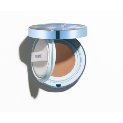 Miamo Second Skin Mesh Cushion Ivory fondotinta solare SPF50+ glow antiox