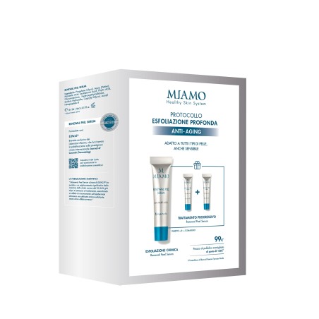 Miamo Protocollo Esfoliazione Profonda antietà Renewal Peel 8+2 GRATIS Miamo Protocollo Esfoliazione Profonda antietà Renewal Peel 8+2 GRATIS