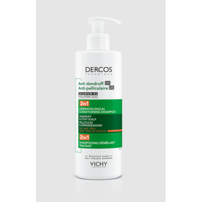 Vichy Dercos DS anti-forfora 2 in 1 shampoo + balsamo 400 ml