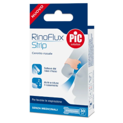 Rinoflux Cerotti Nasali Standard 30 Pezzi – Migliora la respirazione e riduci il russamento