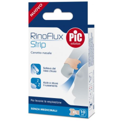 Rinoflux Cerotti Nasali XL 10 Pezzi – Sollievo Immediato dalla Congestione Nasale