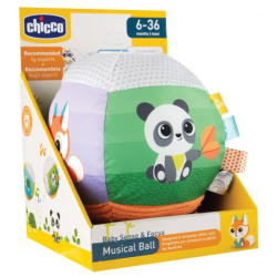 Chicco Gioco Palla Musicale – Stimola lo sviluppo sensoriale e motorio del tuo bambino
